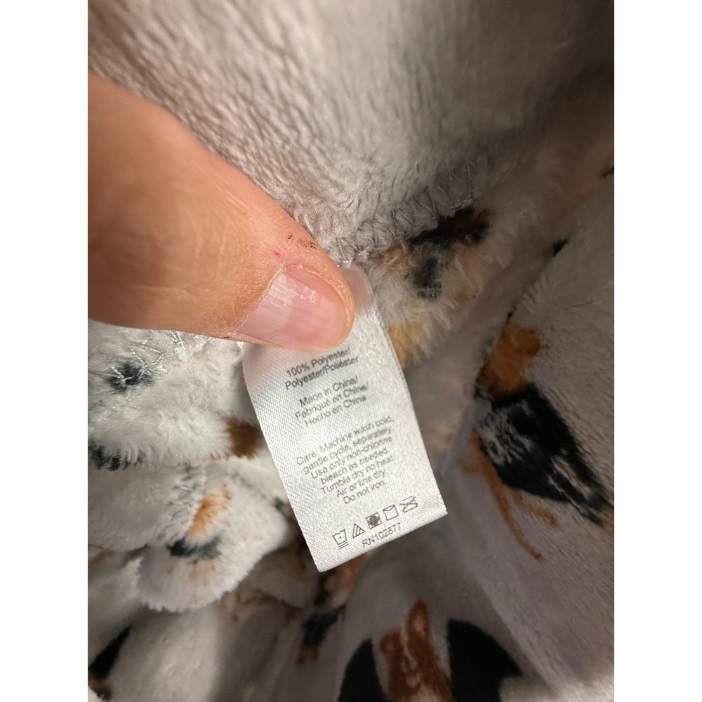 Daydream by Berkshire Halloween Dog Fleece Pajama Pants Grey Small - Picture 7 of 7